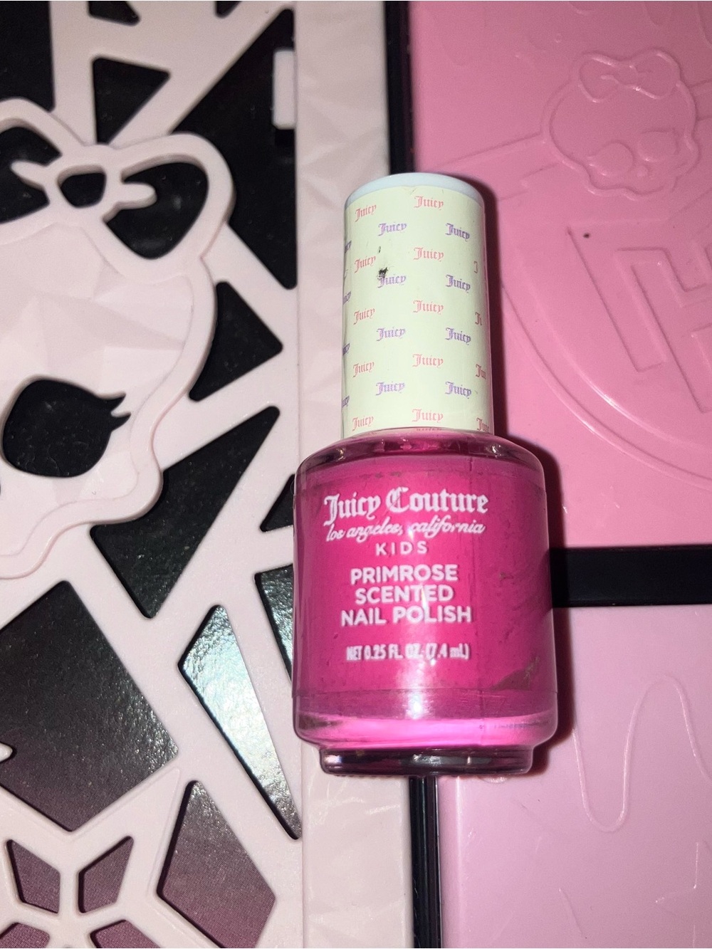 Juicy Couture Kids Primrose Scented Nail Polish - Bright Pink